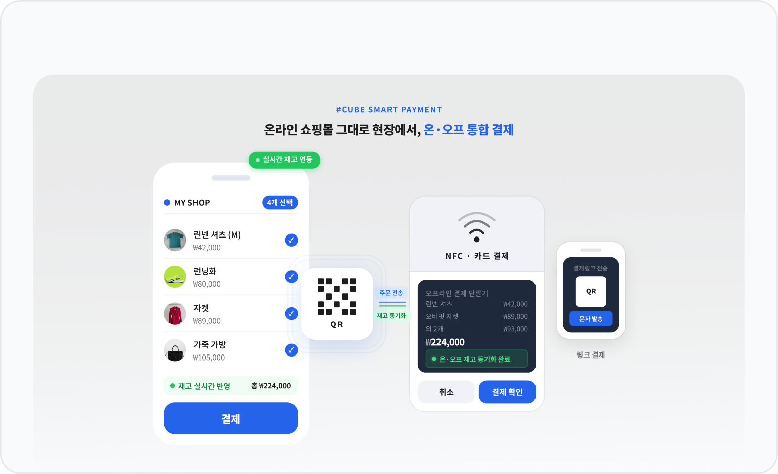 온·오프라인 통합 결제 소개